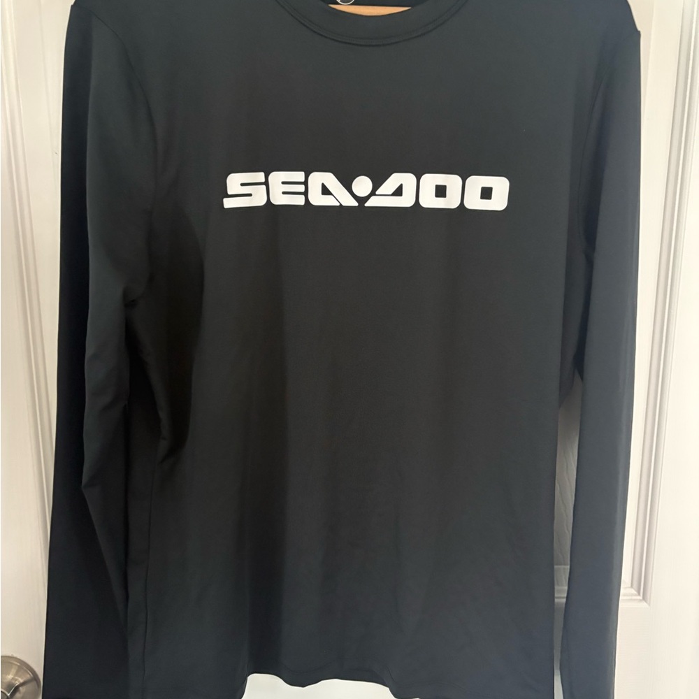 Men's Black Swim Shirt